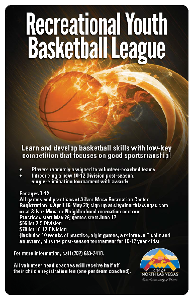 Basketball league 2017 New single Flyer